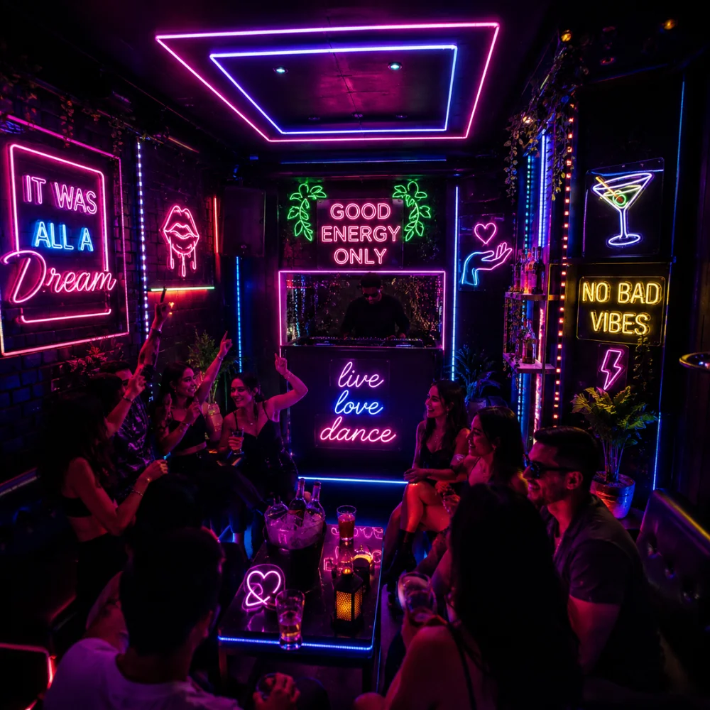Letreros neon led a
