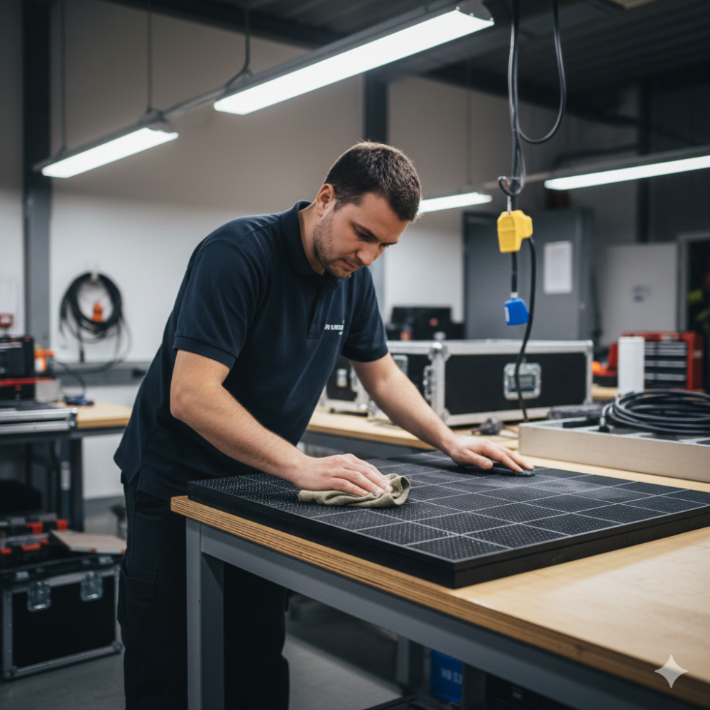 ¿Cómo mantener tu piso LED?